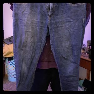 Comfortable Faded Jeans